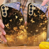 Capinha Samsung Galaxy Dourada Borboleta - imagem 3