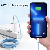 Cabo USB-C 60W: Carregamento Turbo para seu iPhone, Samsung e Mais! - imagem 3