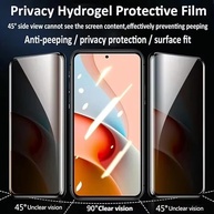 Kit 3 Películas de Hidrogel Anti-Spy para Samsung - imagem 3
