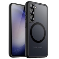 JETech Capa Magnética para Samsung Galaxy S23 5G (6.1") - MagSafe, Fosca Translúcida e Anti-Choque (Preto) - imagem 2