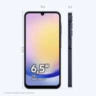 Smartphone Samsung Galaxy A25 5G 256GB Azul Escuro: Câmera 50MP, Tela 120Hz e Bateria Duradoura - imagem 4