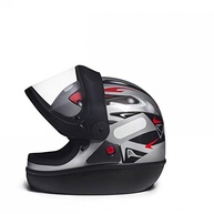 Capacete Moto San Marino Prata Tamanho 56: Segurança e Estilo para Suas Aventuras - imagem 5