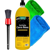 Kit Completo Sanatizante Aromatizante Vintex 1,5L + Acessórios Karbox para Detalhamento Impecável - imagem 1