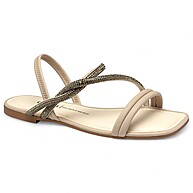 Sandália Dakota Rasteira Conforto Strass: Estilo e Conforto em 1 - imagem 1