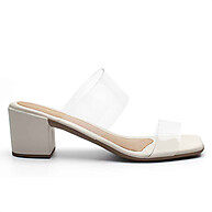 Sandália Domidona Transparente: Estilo e Conforto! - imagem 1