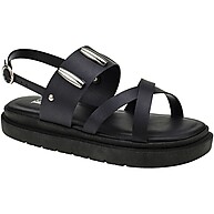Sandália Flatform Super Macia com Fivela e Rebites - imagem 1