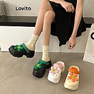 Sandália Floral Lovito: Conforto e Estilo! - imagem 1