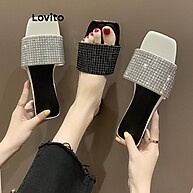 Sandália Lovito Strass: Elegância e Conforto! - imagem 1