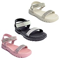 Sandália Molekinha Strass: Brilho e Conforto! - imagem 1