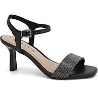 Sandália Preta Strass: Elegância para Festas! - imagem 1