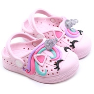 Sandália Unicórnio 3D Infantil Rosa - Conforto e Magia nos Pés - imagem 1