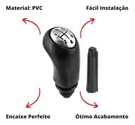 Manopla Bola de Câmbio Esportiva para Sandero, Logan, Duster, Megane e Fluence - imagem 3