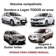 sandero-luxo-conforto-cromada-manopla-de-toque-cambio-logan-e-a