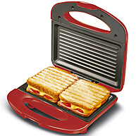 Sanduicheira Grill Mondial S-19 800W Inox – 2 em 1 - imagem 1