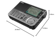 Rádio Sangean ATS-909X2: O Ultimate em Recepção Multi-banda FM/SW/MW/LW/Air - imagem 3