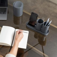 sanitaria-banheiro-contato-higiene-a-serene-sem-com-e-para-moderna-chumbo-escova-cinza-suporte-a