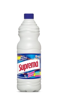 Suprema Água Sanitária 1L - Limpeza Profunda com 99,9% de Eliminação de Germes - imagem 1