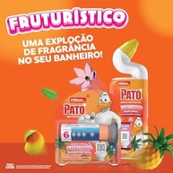 Pato Limpador Sanitário Gel Desinfetante Fruturístico 750ml - Limpeza Profunda com Fragrância Agradável - imagem 5