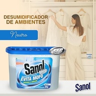 Evita Mofo Absorvente de Umidade Sanol Sec - Combata o Mofo com Eficiência - imagem 4