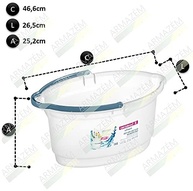Kit Balde 14L com Rodo e Balaios Sanremo - Organize sua Limpeza com Estilo - imagem 3