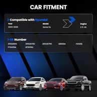 Conjunto Módulo Bomba Combustível Hyundai Santa Fe 2003-2006 2.7L V6 E8663M - imagem 4