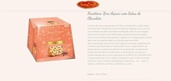 Panettone Chocolate Zero Açúcar Santa Edwiges 400g - imagem 3