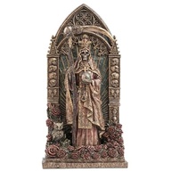 Escultura Santa Muerte em Bronze Fundido a Frio - 24cm | Veronese Design - imagem 3
