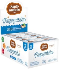 SANTO ANTONIO ALIMENTOS PACOQUINHA RETANGULAR ZERO DISPLAY 900G 50 UN X 18G - imagem 1