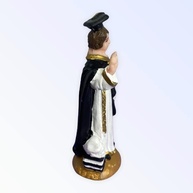 Santo Ivo em Resina 7cm - Imagem Católica de Fé e Proteção - imagem 2
