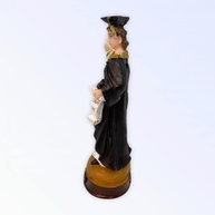 Santos Católicos em Resina 15 cm - Santo Ivo - Decoração e Fé com Qualidade - imagem 3