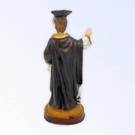 Santos Católicos em Resina 15 cm - Santo Ivo - Decoração e Fé com Qualidade - imagem 4