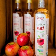 Kit 5 Vinagre De Maçã Orgânico Acidez 4,2% Fazenda São Roque 500 ml - imagem 3