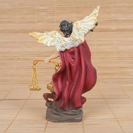 São Miguel Arcanjo - Estatueta Religiosa em Resina com Detalhes Artesanais - 10 cm - imagem 4