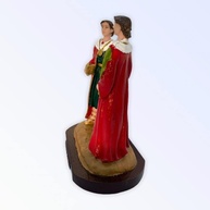Imagem de São Cosme e Damião em Resina 16 cm - Decoração Sagrada com Detalhes Finos - imagem 2