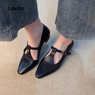 Sapato de Barco Feminino Lovito: Estilo Retrô! - imagem 1