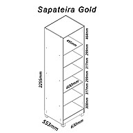 Sapateira Espelhada Gelius: Organize Seus Sapatos! - imagem 2
