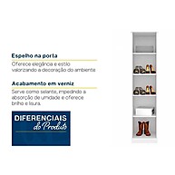 Sapateira com Espelho Reflex: Organize Seus Sapatos! - imagem 2