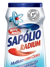 Radium em Pó Cloro 300g - Sapólio Potente para Limpeza Profunda e Brilho Duradouro - imagem 1