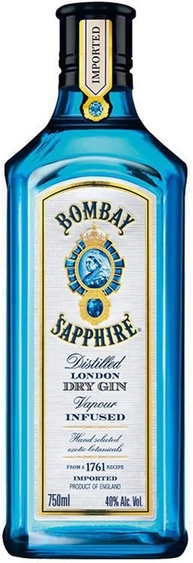 Gin Bombay Sapphire 750ml - imagem 1