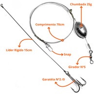 Chicote Pesca Espada: Kit 3 com Sardinha - imagem 2