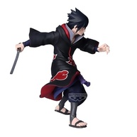 Banpresto Estátua Sasuke Uchiha Akatsuki 15 cm - Coleção Premium para Fãs de Naruto - imagem 3