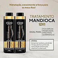 Eico Mandioca: Hidratação e Força para Seus Fios Crescerem Saudáveis - imagem 1