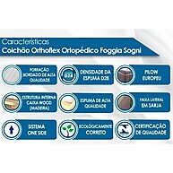 Colchão Queen Ortopédico Orthoflex: Sono Firme e Saudável - imagem 2