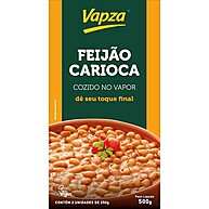 Feijão Carioca Cozido no Vapor 500g – Prático e Saudável - imagem 2