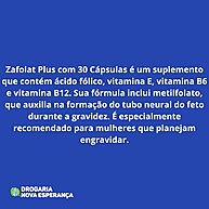 Zafolat Plus: Ácido Fólico para Gravidez Saudável - imagem 2