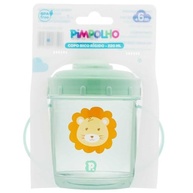 Pimpolho Copo Bico Rígido 220ml Leão - Transição Segura e Saudável para Bebês - imagem 2