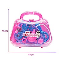 Mini Maleta Médica Rosa 1268 - Brinque e Aprenda com Saúde! - imagem 2