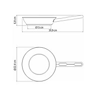 Frigideira Inox 20cm Tramontina: Cozinhe com Saúde! - imagem 1