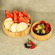 Kit Bowls de Bambu Canelado: Beleza e Saúde! - imagem 2