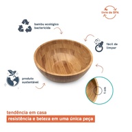 Bowl de Bambu Oikos: Beleza e Saúde! - imagem 2